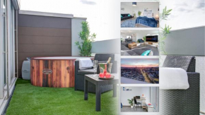 Das Penthouse - Jacuzzi - BBQ - Dachterrasse